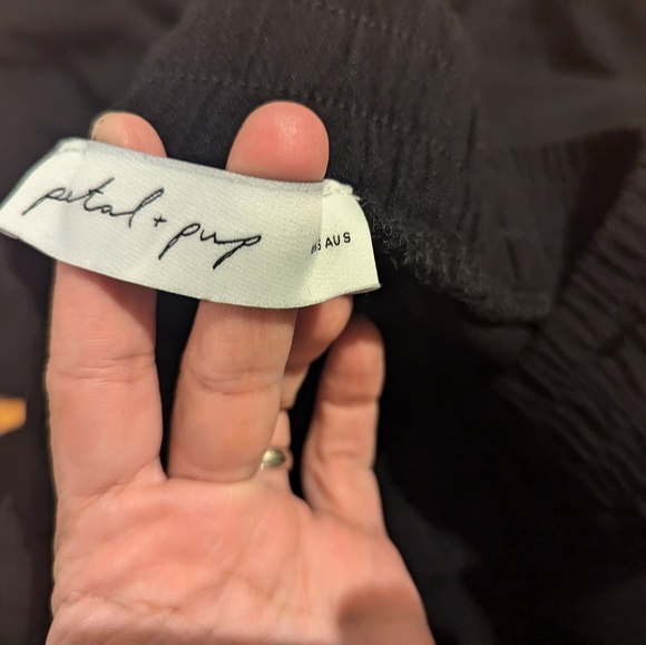 Petal+pup High Waisted Pants - Black - Picture 3 of 4